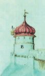 Wieża ostatecznej obrony, fragment rys. z 1646 r.